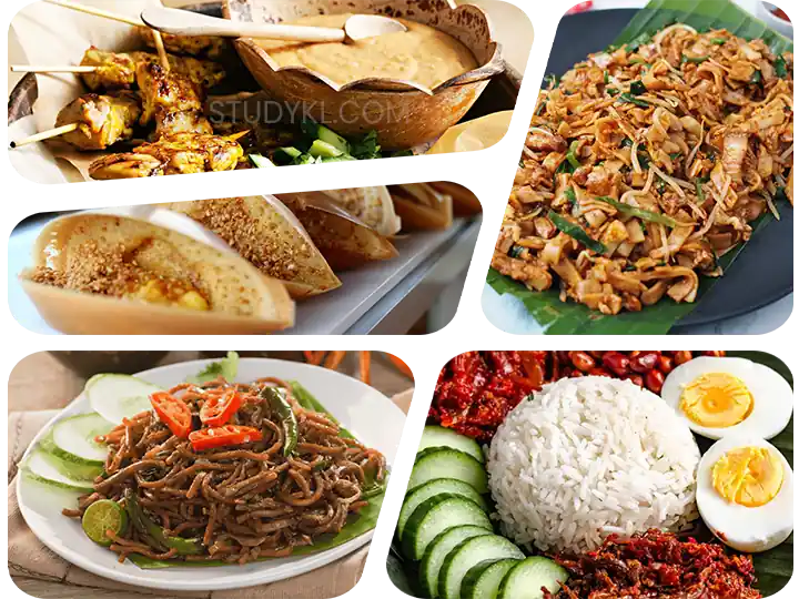 غذاهای خیابانی مالزی