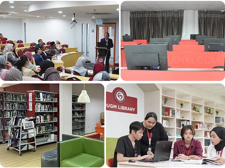 امکانات و خدمات دانشگاه ژئوماتیکا مالزی