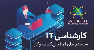 کارشناسی فناوری اطلاعات گرایش سیستم‌های اطلاعاتی کسب و کار در دانشگاه APU