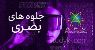 کارشناسی جلوه های بصری در دانشگاه APU