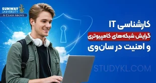 کارشناسی IT گرایش شبکه‌های کامپیوتری و امنیت در سان‌وی